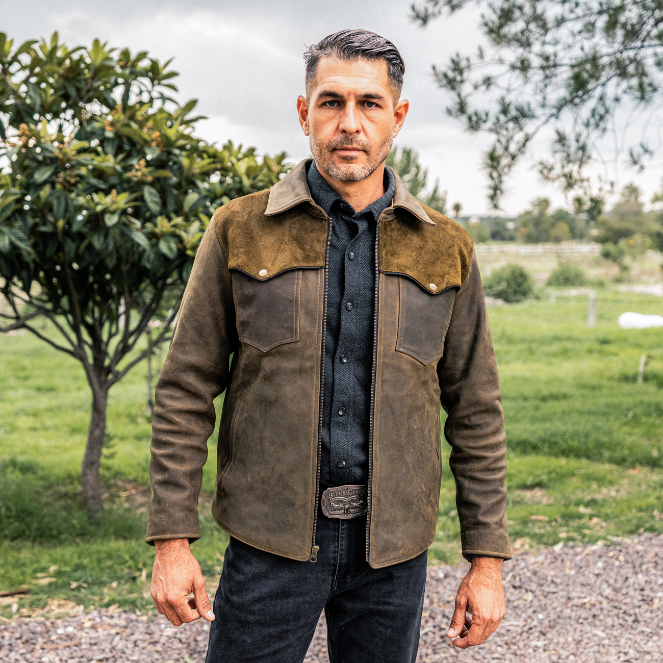 LUCKY 7's LEATHER JACKET - Good Year Welt Leather Boots